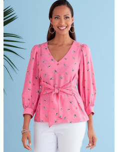 Molde de blusa - Butterick 6731 2