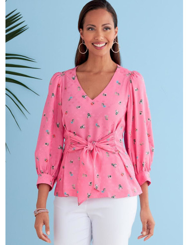 Molde de blusa - Butterick 6731