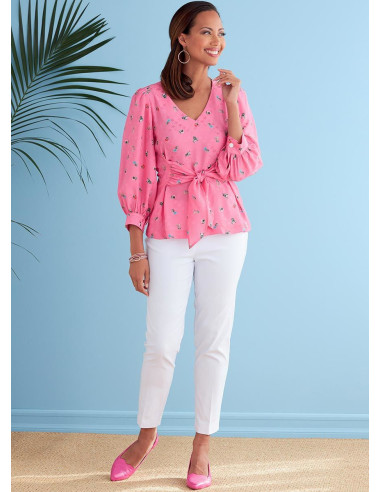 Molde de blusa - Butterick 6731