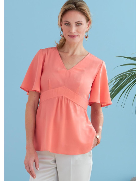Molde de blusa - Butterick 6732