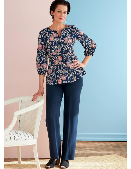 Molde de blusa - Butterick 6732