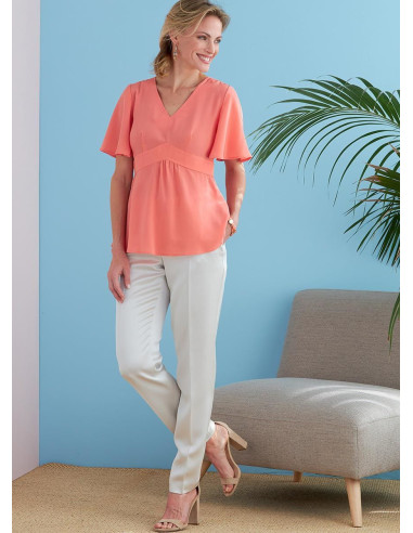 Molde de blusa - Butterick 6732