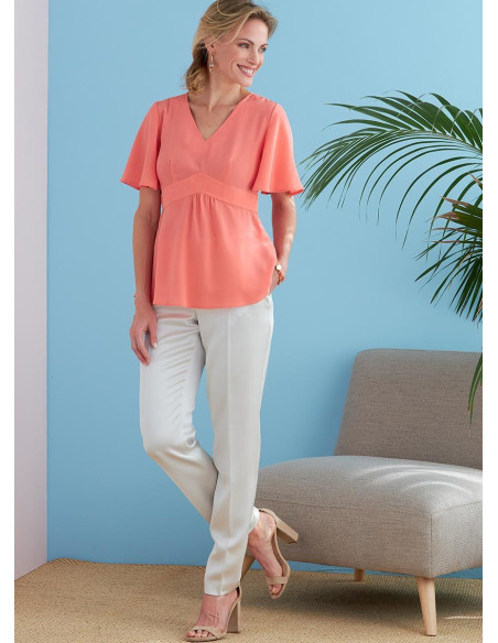 Molde de blusa - Butterick 6732