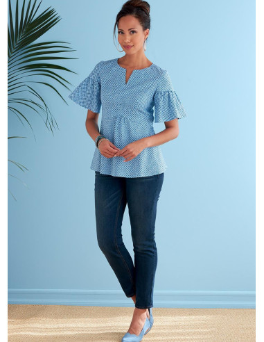 Molde de blusa - Butterick 6732