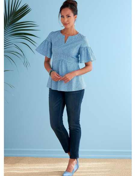 Molde de blusa - Butterick 6732