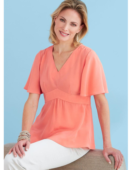 Molde de blusa - Butterick 6732