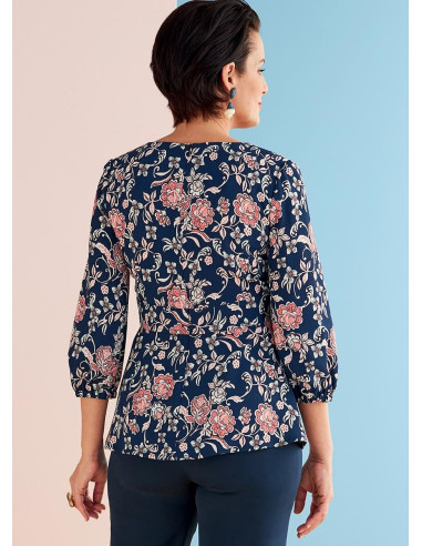 Molde de blusa - Butterick 6732