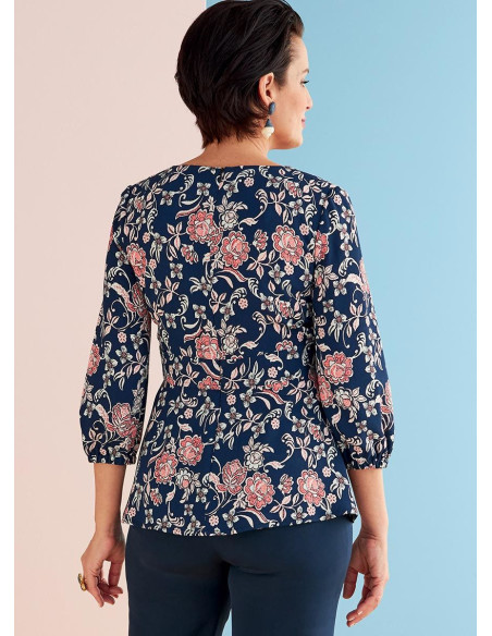 Molde de blusa - Butterick 6732