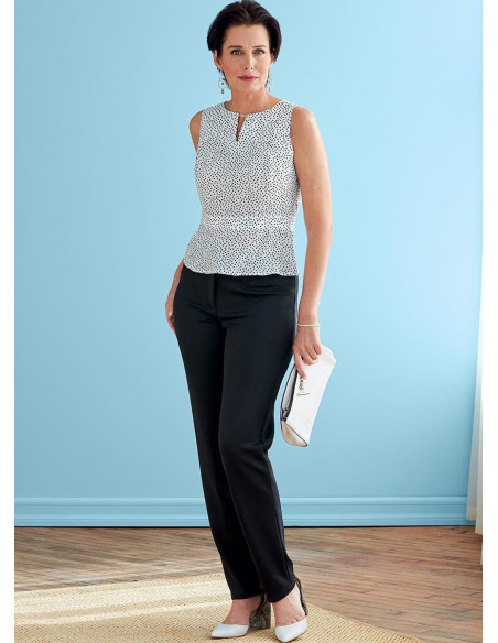 Molde de casaco, vestido, blusa e saia - Butterick 6738