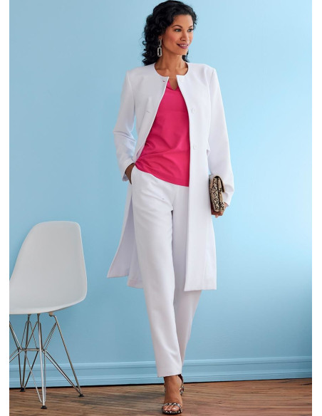 Molde de casaco, sobretudo, blusa e calças - Butterick 6740