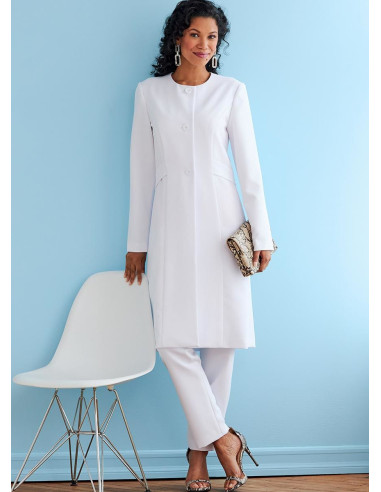Molde de casaco, sobretudo, blusa e calças - Butterick 6740