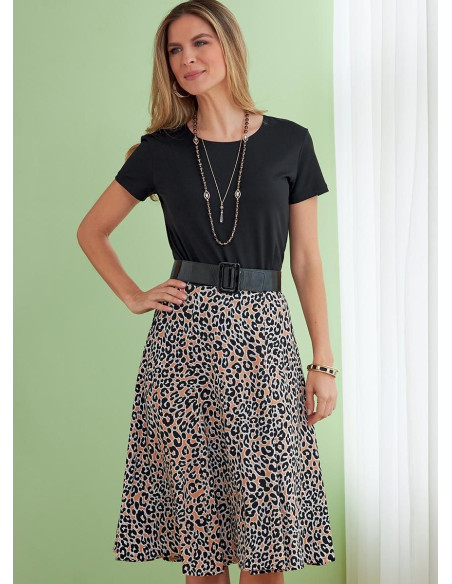 Molde de saia - Butterick 6743