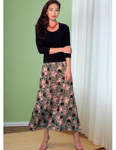 Molde de saia - Butterick 6743