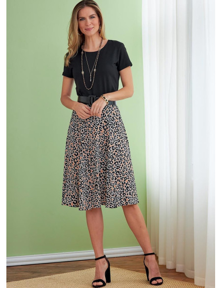 Molde de saia - Butterick 6743