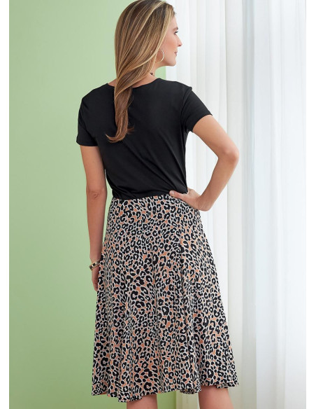Molde de saia - Butterick 6743