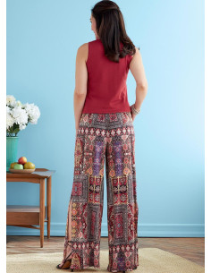 Molde de calções e calças - Butterick 6750 2