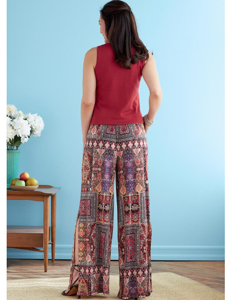 Molde de calções e calças - Butterick 6750