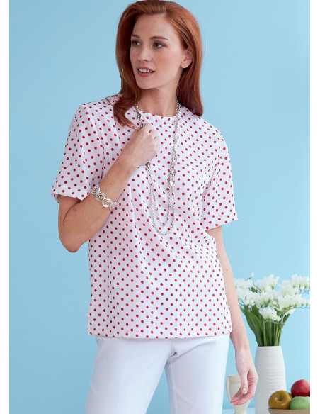 Molde de blusa - Butterick 6751