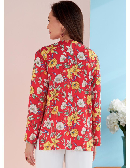 Molde de blusa - Butterick 6751