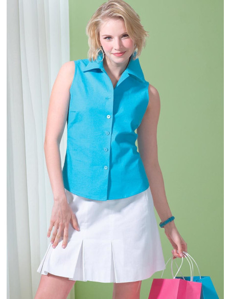 Molde de camisa - Butterick 6753