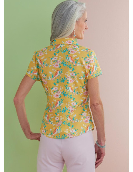 Molde de camisa - Butterick 6753