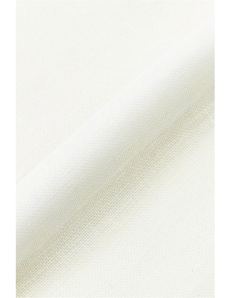 Tecido de linho 11 fios para bordar DMC - Creme