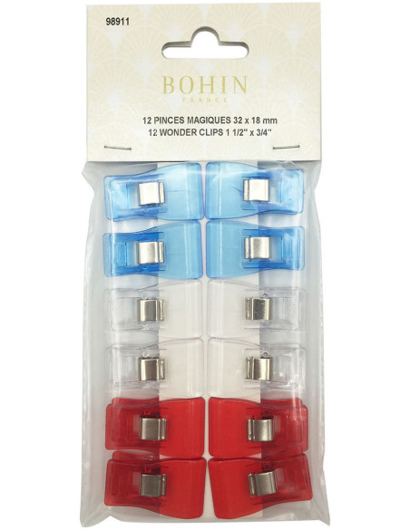 Pinças mágicas Bohin - 32 mm x 18 mm
