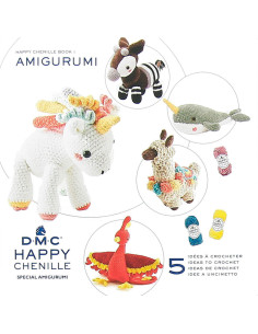 Livrete DMC happy chenille especial amigurumi - 1