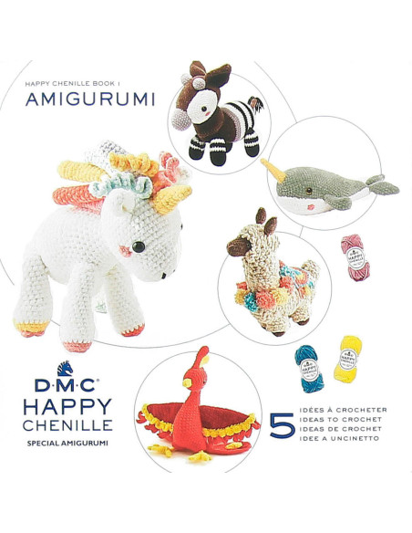 Livrete DMC happy chenille especial amigurumi - 1