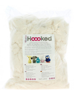 Fibra de enchimento Hoooked 250 g - Cru
