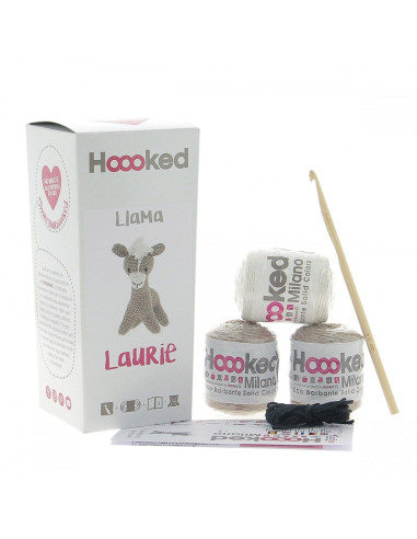 Kit de crochê - Laurie a lhama