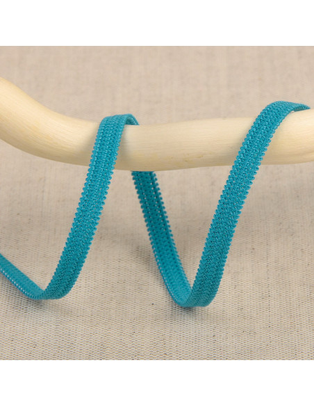 Elástico flexível 5 mm - Azul turquesa