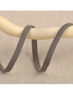 Elástico flexível 5 mm - Cinza escuro