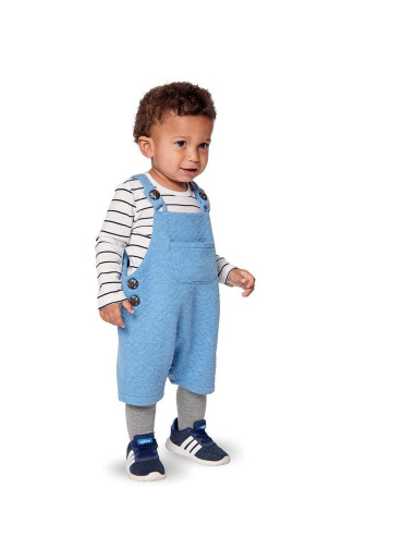 Molde de macacão e shorts - Burda 9295