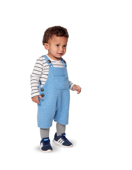 Molde de macacão e shorts - Burda 9295
