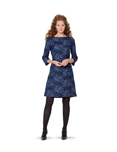 Molde de vestido - Burda 6149