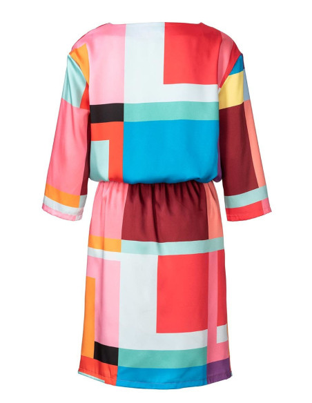 Molde de blusa e vestido - Burda 6155
