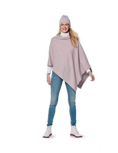 Molde de capa - Burda 6175
