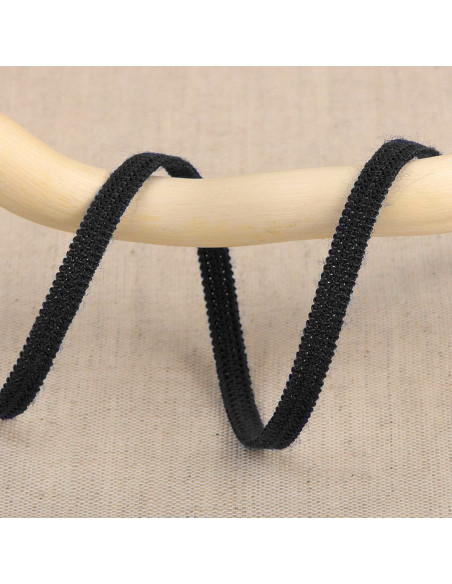 Elástico flexível 5 mm - Preto