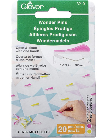 Alfinetes Prodígio Clover