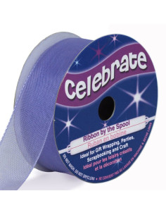 Fita de organza Celebrate lilás - 20 mm x 5 m