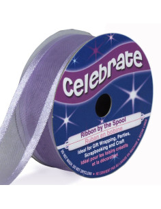 Fita de organza Celebrate lilás - 20 mm x 4 m