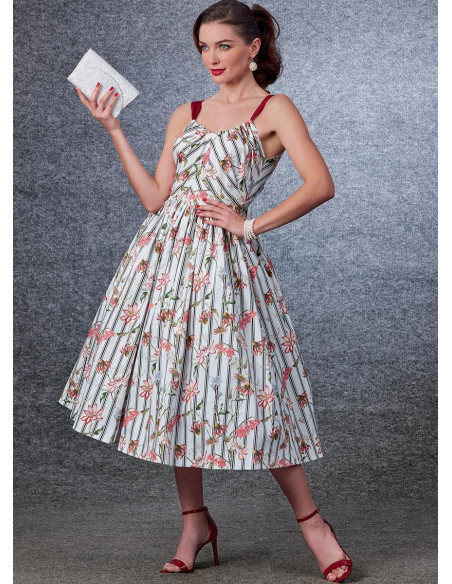 Molde de vestido - Vogue 1696