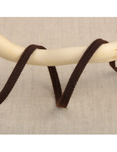 Elástico flexível 5 mm - Castanho