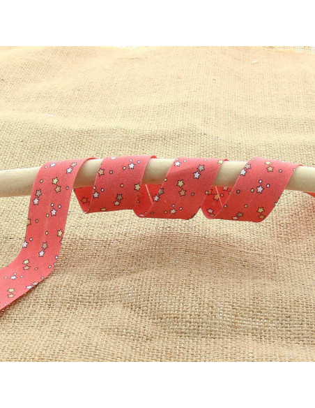 Estrelas enviesadas 20 mm - Coral