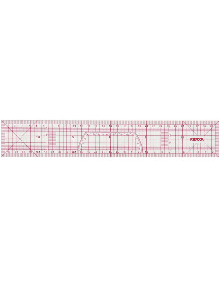 Régua japonesa flexível 30 cm Rascol