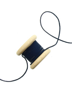 Cordão elástico 2,5 mm - Azul marinho