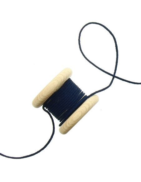 Cordão elástico 2,5 mm - Azul marinho