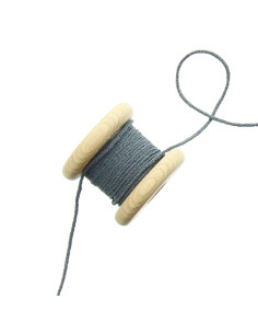 Cordão elástico 2.5 mm - Cinza