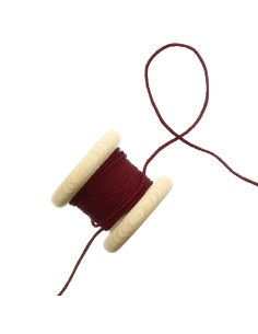 Cordão elástico 2,5 mm - Bordeaux